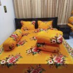 ৫ পিসের সেট প্রিমিয়াম কোয়ালিটি টুইল কটন ফেব্রিক্স কম্ফোর্টার (Comforter)