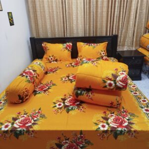 ৫ পিসের সেট প্রিমিয়াম কোয়ালিটি টুইল কটন ফেব্রিক্স কম্ফোর্টার (Comforter)