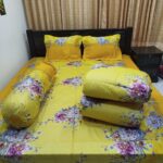 ৫ পিসের সেট প্রিমিয়াম কোয়ালিটি টুইল কটন ফেব্রিক্স কম্ফোর্টার (Comforter)