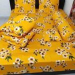 ৫ পিসের সেট প্রিমিয়াম কোয়ালিটি টুইল কটন ফেব্রিক্স কম্ফোর্টার(Comforter)