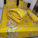 ৫ পিসের সেট প্রিমিয়াম কোয়ালিটি টুইল কটন ফেব্রিক্স কম্ফোর্টার (Comforter)