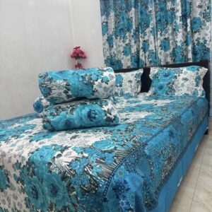 ৫ পিসের সেট প্রিমিয়াম কোয়ালিটি টুইল কটন ফেব্রিক্স কম্ফোর্টার (Comforter)