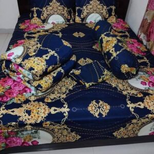৫ পিসের সেট প্রিমিয়াম কোয়ালিটি টুইল কটন ফেব্রিক্স কম্ফোর্টার (Comforter)