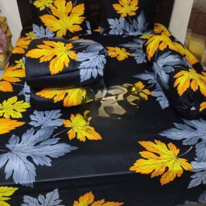 ৫ পিসের সেট প্রিমিয়াম কোয়ালিটি টুইল কটন ফেব্রিক্স কম্ফোর্টার (Comforter)