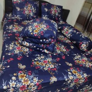 ৫ পিসের সেট প্রিমিয়াম কোয়ালিটি টুইল কটন ফেব্রিক্স কম্ফোর্টার