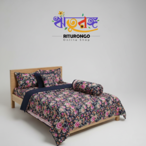 ৬ পিসের সেট প্রিমিয়াম কোয়ালিটি টুইল কটন ফেব্রিক্স কম্ফোর্টার