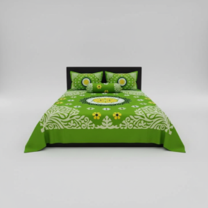 ৪ পিস প্রিমিয়াম কোয়ালিটি লাক্সারি প্যানেল বেড শীট