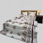 ৬ পিসের সেট প্রিমিয়াম কোয়ালিটি টুইল কটন ফেব্রিক্স কম্ফোর্টার