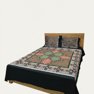 ৩ পিস প্রিমিয়াম কোয়ালিটি লাক্সারি প্যানেল বেড শীট