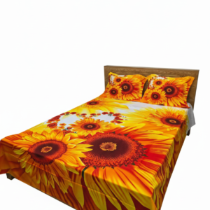 ৩ পিস প্রিমিয়াম কোয়ালিটি লাক্সারি প্যানেল বেড শীট