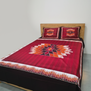 ৩ পিস প্রিমিয়াম কোয়ালিটি লাক্সারি প্যানেল বেড শীট