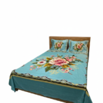 ৩ পিস প্রিমিয়াম কোয়ালিটি লাক্সারি প্যানেল বেড শীট