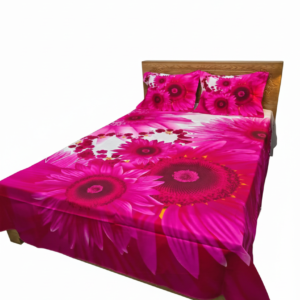 ৩ পিস প্রিমিয়াম কোয়ালিটি লাক্সারি প্যানেল বেড শীট