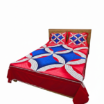 ৩ পিস প্রিমিয়াম কোয়ালিটি লাক্সারি প্যানেল বেড শীট