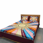 ৩ পিস প্রিমিয়াম কোয়ালিটি লাক্সারি প্যানেল বেড শীট