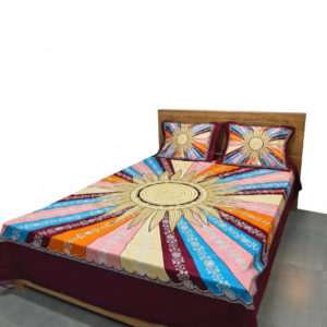 ৩ পিস প্রিমিয়াম কোয়ালিটি লাক্সারি প্যানেল বেড শীট