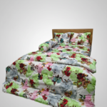 ৫ পিসের সেট প্রিমিয়াম কোয়ালিটি টুইল কটন ফেব্রিক্স কম্ফোর্টার