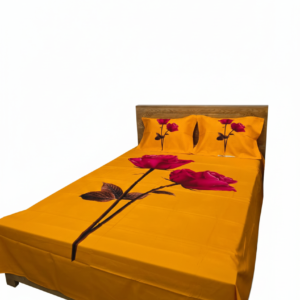 ৩ পিস প্রিমিয়াম কোয়ালিটি লাক্সারি প্যানেল বেড শীট