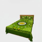 ৩ পিস প্রিমিয়াম কোয়ালিটি লাক্সারি প্যানেল বেড শীট