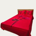 ৩ পিস প্রিমিয়াম কোয়ালিটি লাক্সারি প্যানেল বেড শীট