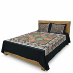 ৩ পিস প্রিমিয়াম কোয়ালিটি লাক্সারি প্যানেল বেড শীট