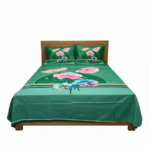 ৩ পিস প্রিমিয়াম কোয়ালিটি লাক্সারি প্যানেল বেড শীট