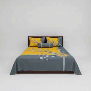 ৪ পিস প্রিমিয়াম কোয়ালিটি লাক্সারি প্যানেল বেড শীট