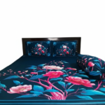 ৪ পিস প্রিমিয়াম কোয়ালিটি লাক্সারি প্যানেল বেড শীট