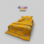 ৬ পিসের সেট প্রিমিয়াম কোয়ালিটি টুইল কটন ফেব্রিক্স কম্ফোর্টার