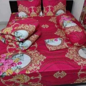 ৫ পিসের সেট প্রিমিয়াম কোয়ালিটি টুইল কটন ফেব্রিক্স কম্ফোর্টার