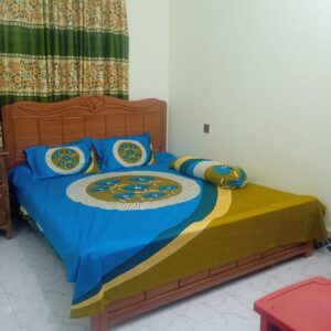 ৪ পিস প্রিমিয়াম কোয়ালিটি লাক্সারি প্যানেল বেড শীট