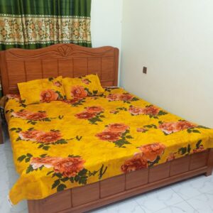 ৩ পিস প্রিমিয়াম কোয়ালিটি টুইল হোম বেড শীট