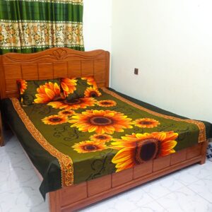 ৩ পিস প্রিমিয়াম কোয়ালিটি টুইল হোম বেড শীট